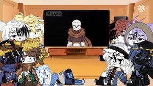 [✨Sans's au's react to fallen star sanses ✨] / [✨Санс реагируют на падших звёзд✨] | Part 2