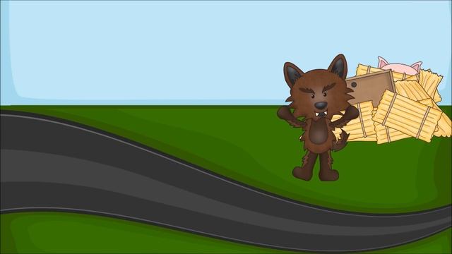 The Three Little Pigs and the Big Bad Wolf | Fairy Tale Story for Children | Kids Learning Videos смотреть онлайн