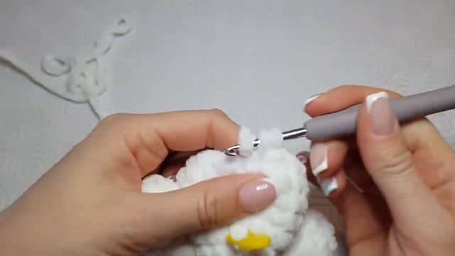 Вязаный снеговик ♡ Игрушки на елку ♡ Подробный мастер-класс снеговика ♡ смотреть онлайн