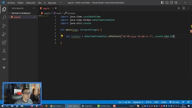 COMO OBTENER LA FECHA Y HORA CON KOTLIN смотреть онлайн