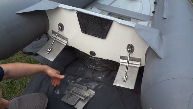 Транцевые плиты для ПВХ лодок. смотреть онлайн