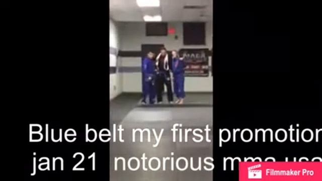 Coach walid first promotion blue belt Jan 21 USA 2017 смотреть онлайн