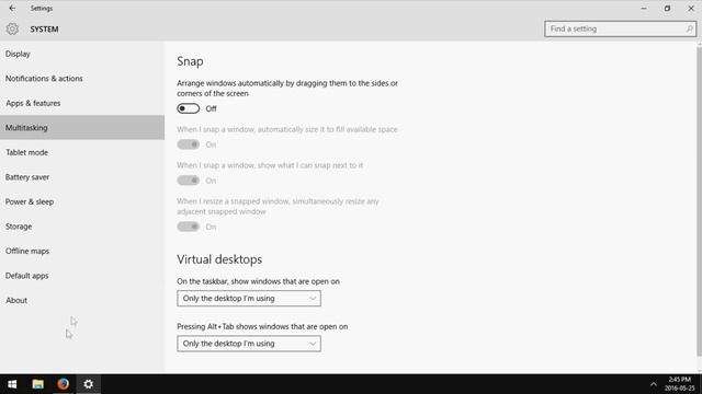 Windows 10: How to Turn Off Snap Assist смотреть онлайн