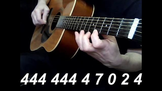 Jingle Bells.How to play the guitar. смотреть онлайн