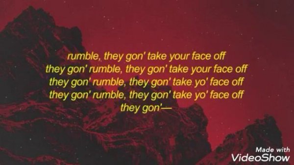 "Face off" lyrics "The Rock"