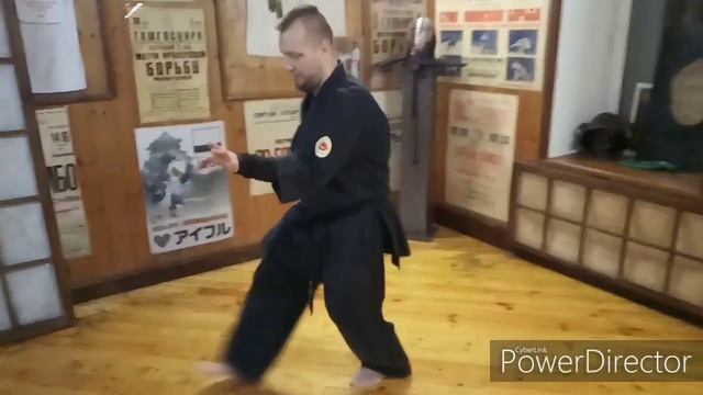 Kanchin kata (one part exercise) Wa uke hiji dzuki / Sensei Rubin Evgeny смотреть онлайн