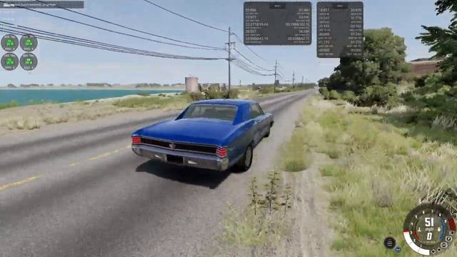 Beamng Drive NO PREP: Sleeper 67 Chevelle Cruises and Makes a Lick смотреть онлайн