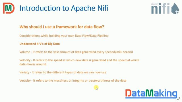 Apache NiFi Introduction | Data Making | DM | DataMaking смотреть онлайн