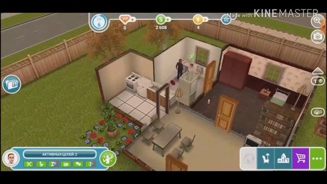 Играю в поддельный Симс 4 смотреть онлайн