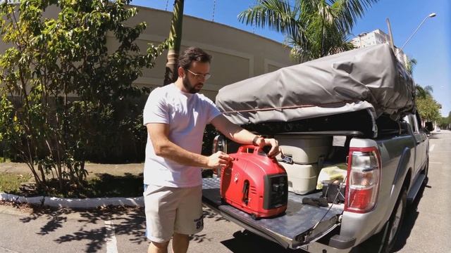 Gerador Silencioso HONDA EU 10 i, ótimo para camping! смотреть онлайн