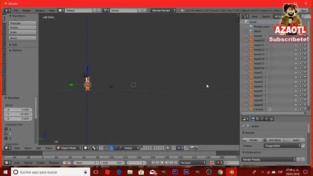 ROBLOX avatar GFX tutorial ROBLOX STUDIO to BLENDER in English смотреть онлайн