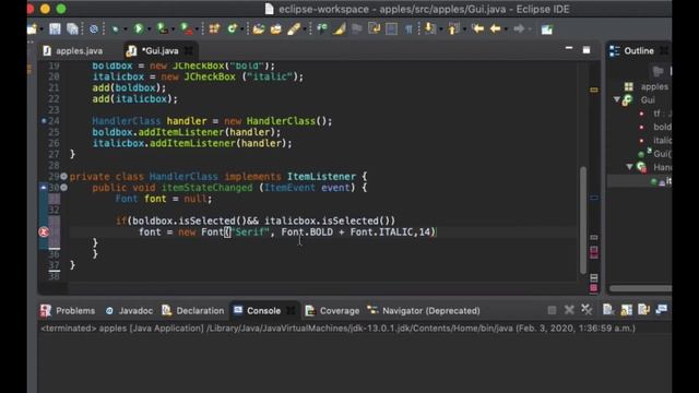 Java Programming Tutorial - 64 - The Final Check Box Program смотреть онлайн
