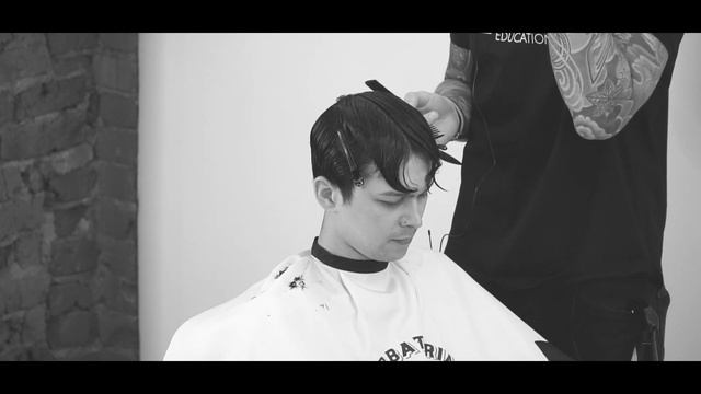 Текстурная мужская стрижка Line Layers Graduation Texture смотреть онлайн