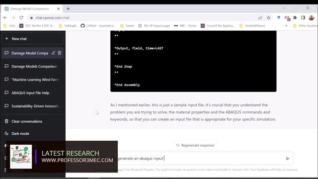 AI in FEA: Unveiling ChatGPT's Role and Reliability | Step-by-Step Demonstration | AI vs FEA Expert смотреть онлайн