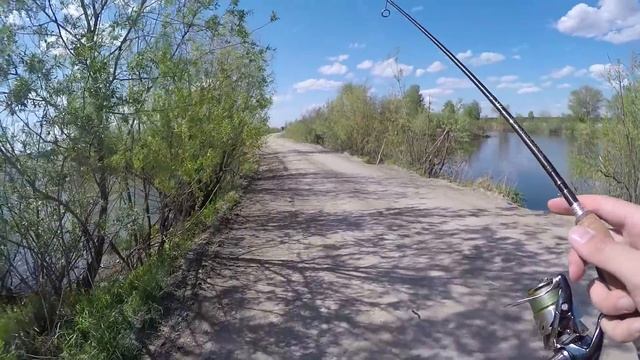 Рыбалка на Микроджиг. У Старого моста. Простой и КЛЁВЫЙ монтаж на Окуня смотреть онлайн