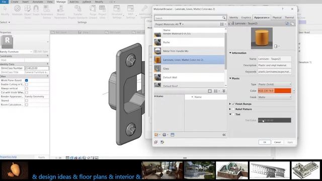Live stream 30 | parametric furniture parts drawing | 3ds AutoCAD & Revit .. 4 смотреть онлайн