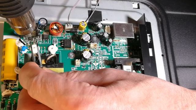Haier LE32B8500T нет подсветки, замена OB3350CP смотреть онлайн