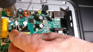 Haier LE32B8500T нет подсветки, замена  OB3350CP