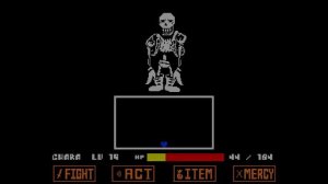 Disbelief Papyrus full game and ending | Undertale Disbelief Papyrus