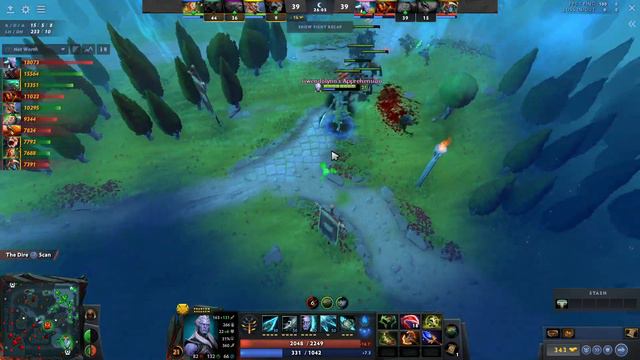 Phantom Assassin Dota 2 7.33 Miracle with Nullifier - 27 Kills смотреть онлайн