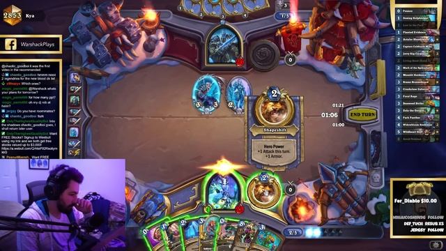 WHAT…Turn 7 Lethals w/ Old Style Quest Druid | Hearthstone March Of The Lich King смотреть онлайн