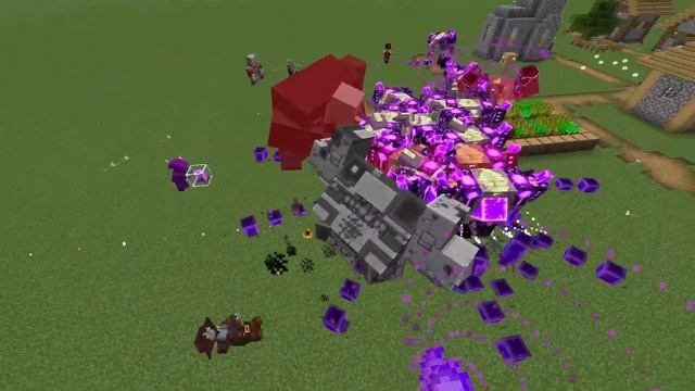 Minecraft |Mobs Battle|20 Ender Guardian (L_Ender 's Cataclysm) VS Ultra Modded Raid смотреть онлайн