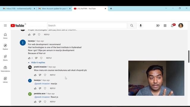 100% Placement Software Couching institute in hyderabad | In Telugu смотреть онлайн