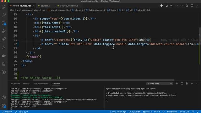 [CRUD] Delete course смотреть онлайн