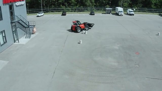 Огляд телескопічного навантажувача Manitou MLT-X 737-130 PS + для сільського господарства смотреть онлайн