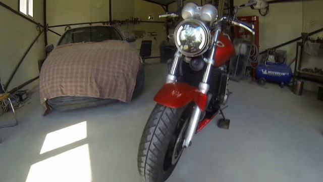 Honda Hornet LED Headlight Replacement смотреть онлайн