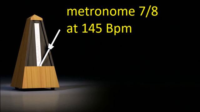 Metronome 7/8 at 145 Bpm смотреть онлайн