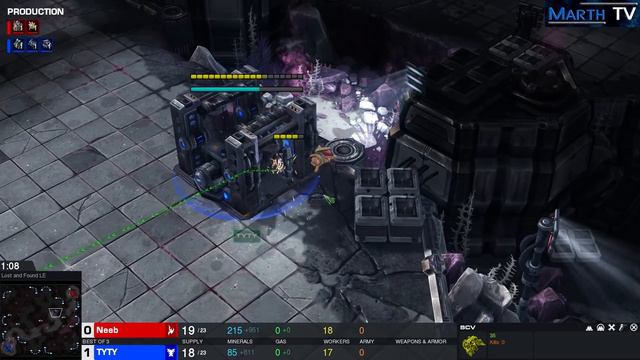 StarCraft 2 - Replay-Cast #864 - Neeb (P) vs TY (T) - 2018 WCS Global Finals [Deutsch] смотреть онлайн