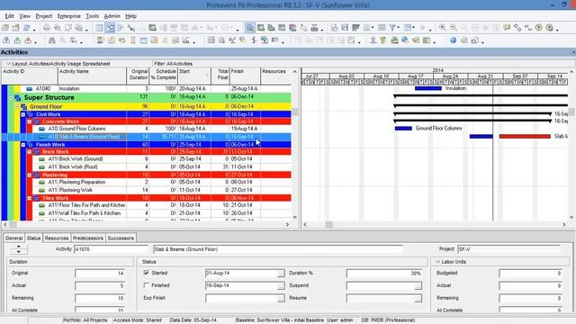 Primavera P6 R8.3 - Primary Level (18/19 - Progress Update) смотреть онлайн