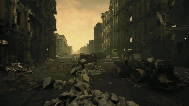 Post Apocalyptic Streets - Unreal Engine 4 смотреть онлайн