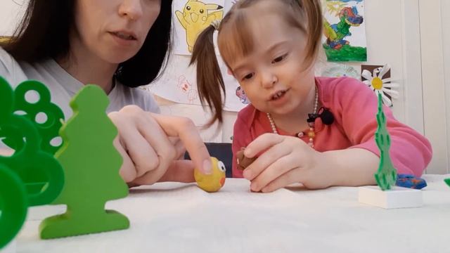 Занятия с ребенком 3 года. Развитие речи Инсценировка сказки смотреть онлайн