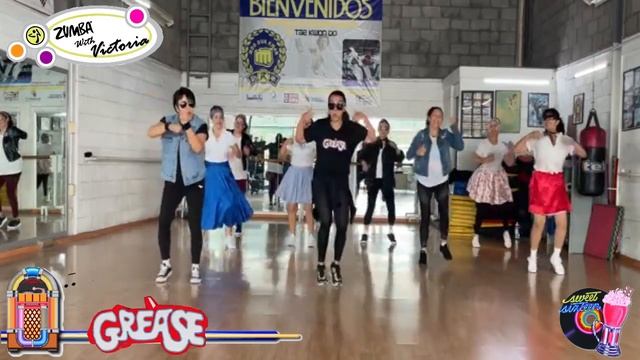 We Go Together | Grease Soundtrack | Zumba Choreo | Dance Fitness | Zumba Irapuato смотреть онлайн