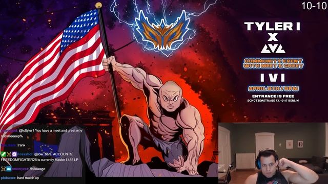 Tyler1- "ONLY ON EU" (2 games) смотреть онлайн