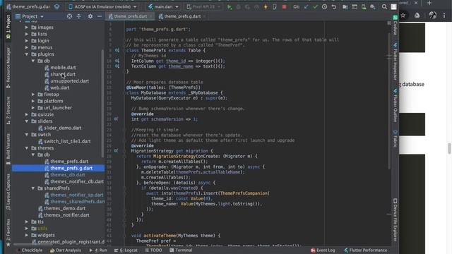 Persisting theme in LocalDatabase (Moor plugin) смотреть онлайн