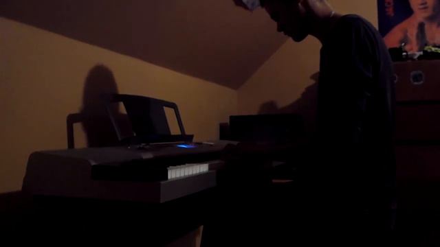 Piano composition on yamaha DGX-530 смотреть онлайн