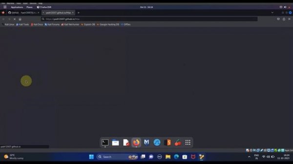 Kali Linux - git clone & use of (.sh) file.