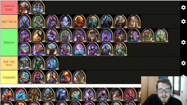 Buddy Tierlist Discussion patch 22.2.1 | Hearthstone Battlegrounds смотреть онлайн