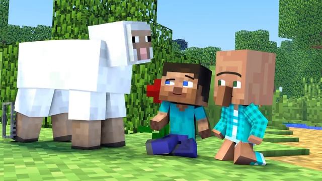 The minecraft life of Steve and Alex | Best friend | Minecraft animation смотреть онлайн