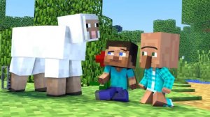 The minecraft life of Steve and Alex | Best friend | Minecraft animation