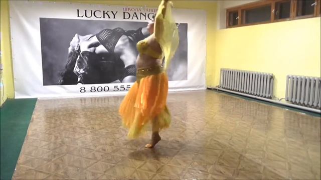 Ольга Четверикова, ученица школы Lucky dance, восточный танец смотреть онлайн