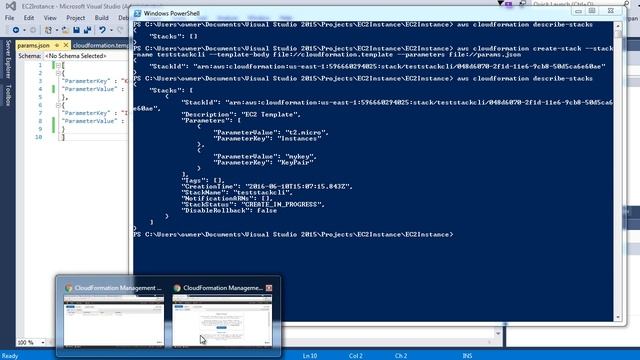 AWS CloudFormation using CLI смотреть онлайн