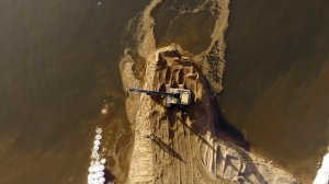 Морской порт Усть-Луга. Строительство объекта ООО СУ "ГТ Морстрой" по состоянию на конец 2019г.