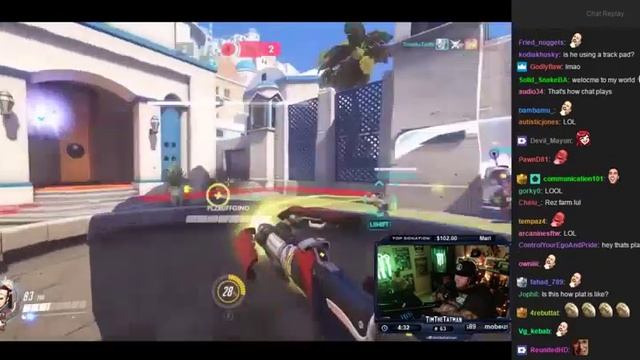 TimTheTatman reaction to How to git gud at Mercy + chat ! ! смотреть онлайн