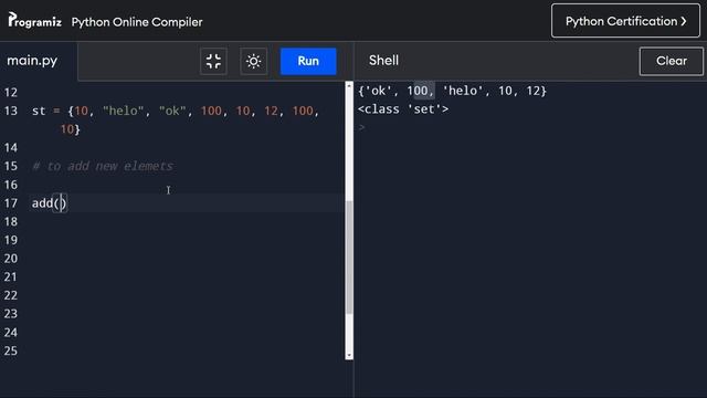 Set {} || Python Complete Set || Unordered |No Duplicates | Mutable | programography |#16 смотреть онлайн