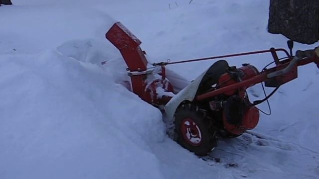 MF-70 snow blower FS-75 deep snow смотреть онлайн