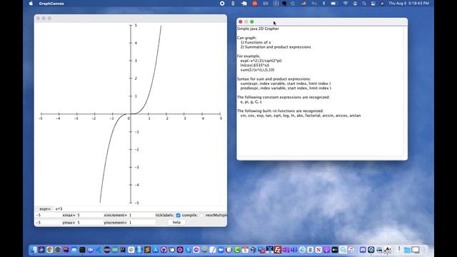 Java Grapher Demo Video смотреть онлайн